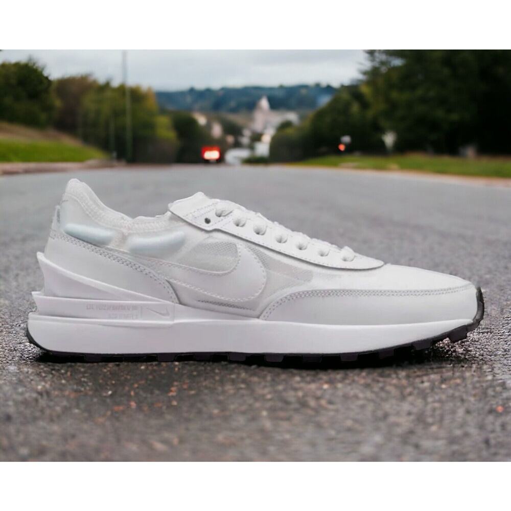 NIKE Waffle One Crispy Summit White Rare DC2533 Womens Size 10 NEW Fast Shipping - Picture 2 of 14